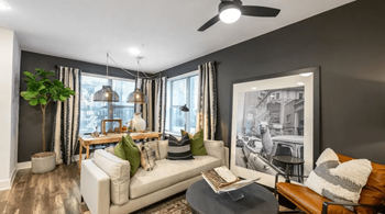 Oversized windows for natural light